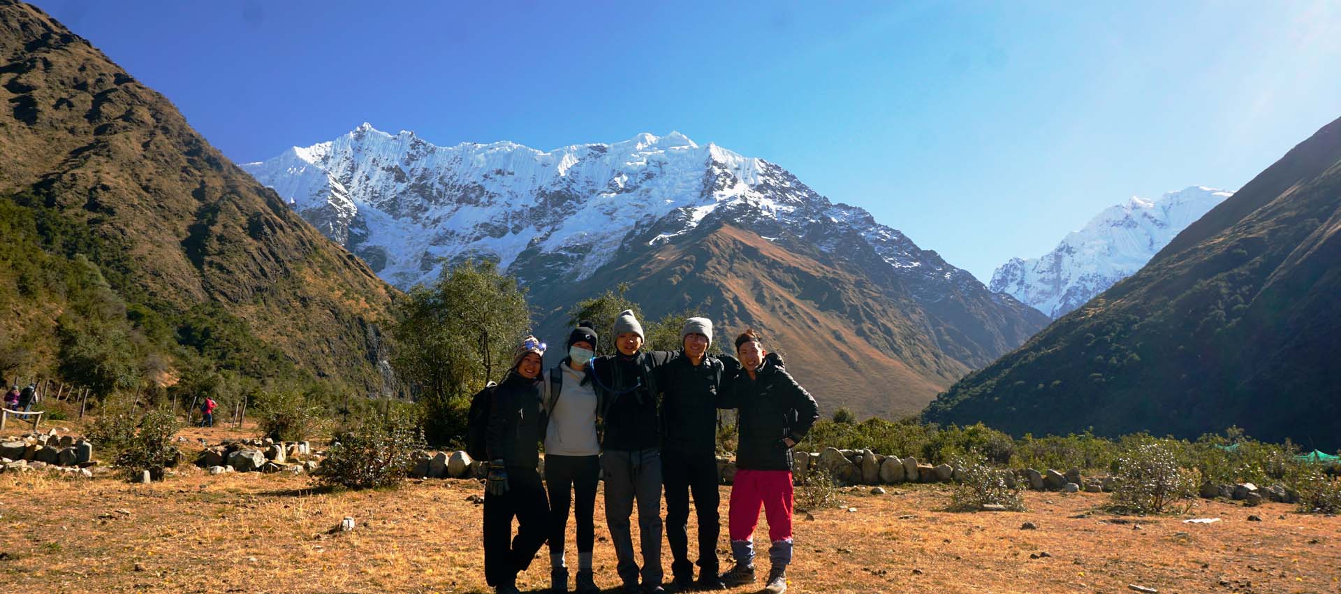 SALKANTAY TREK TO MACHU PICCHU via LLACTAPATA INCA RUINS - 5 DAYS