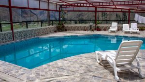 Veronica View Hotel in Ollantaytambo - swimming pool