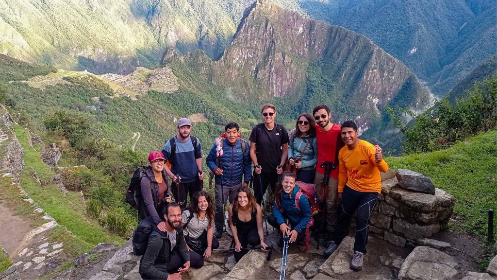 Sun gate Inca Trail to Machu Picchu