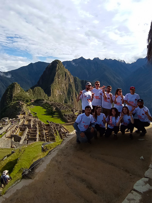 Machu picchu - surface view of Machu picchu