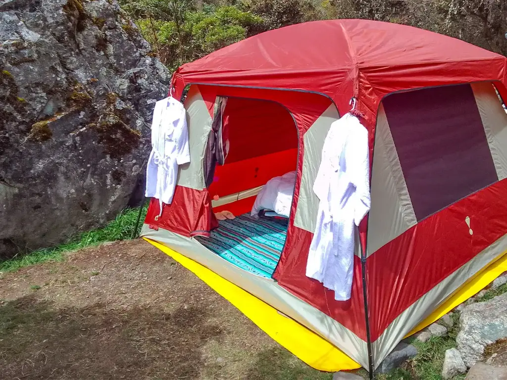 camping luxury inca trail