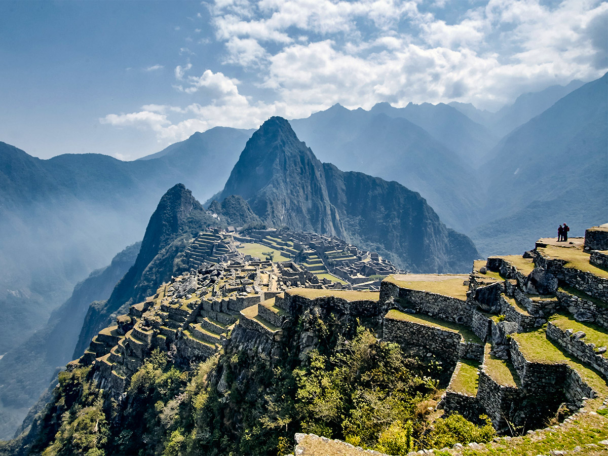 Machu Picchu during the dry season