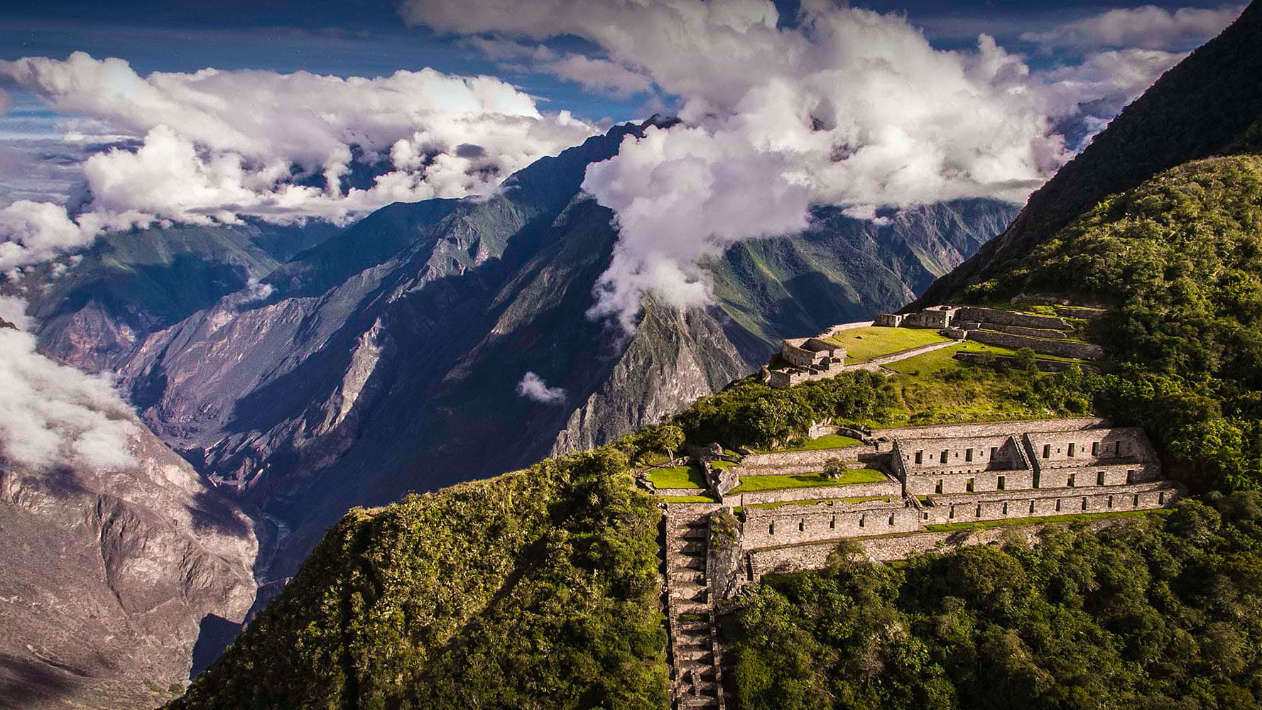 Choquequirao: Archaeological remains of an Inca city