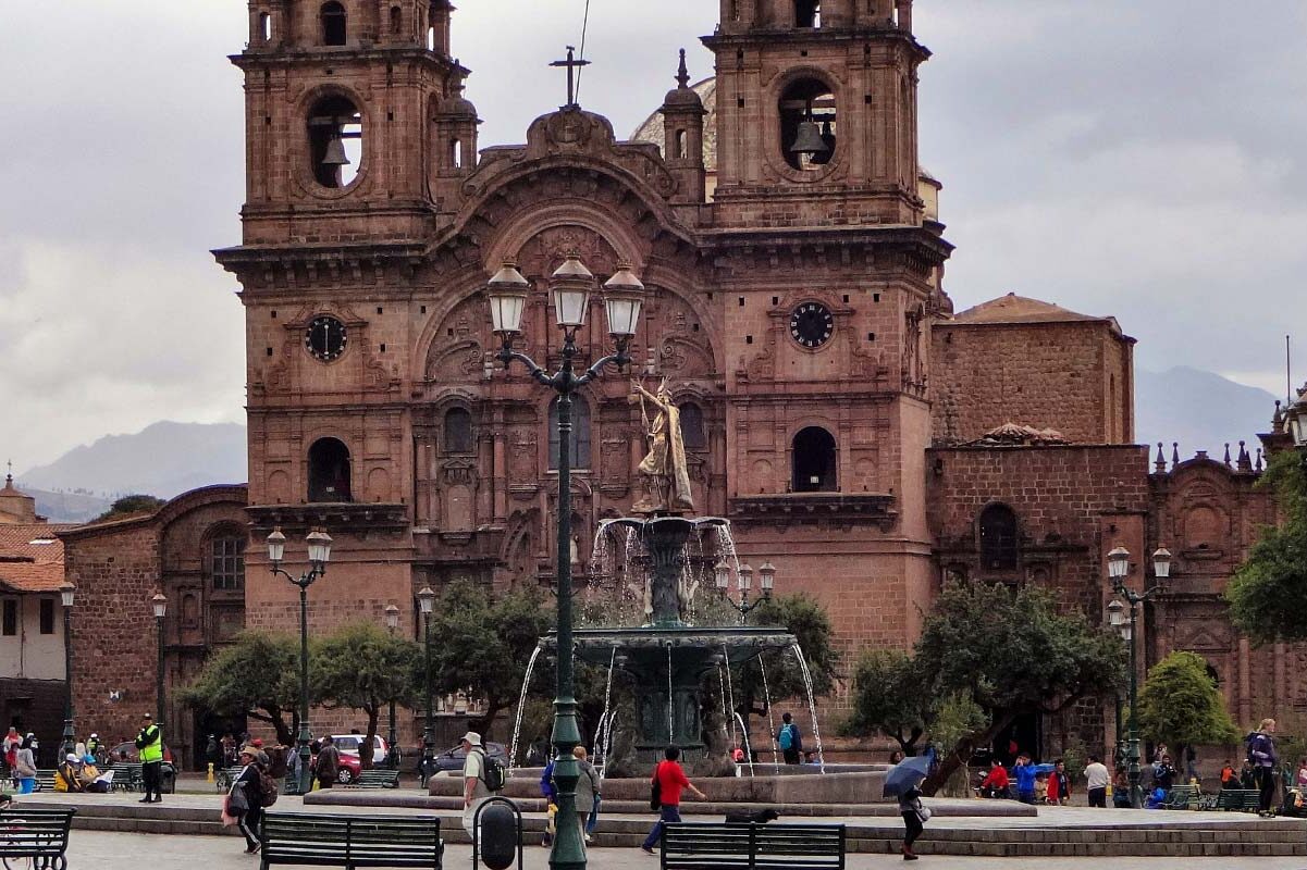 Cusco main square - Made by the Incas
