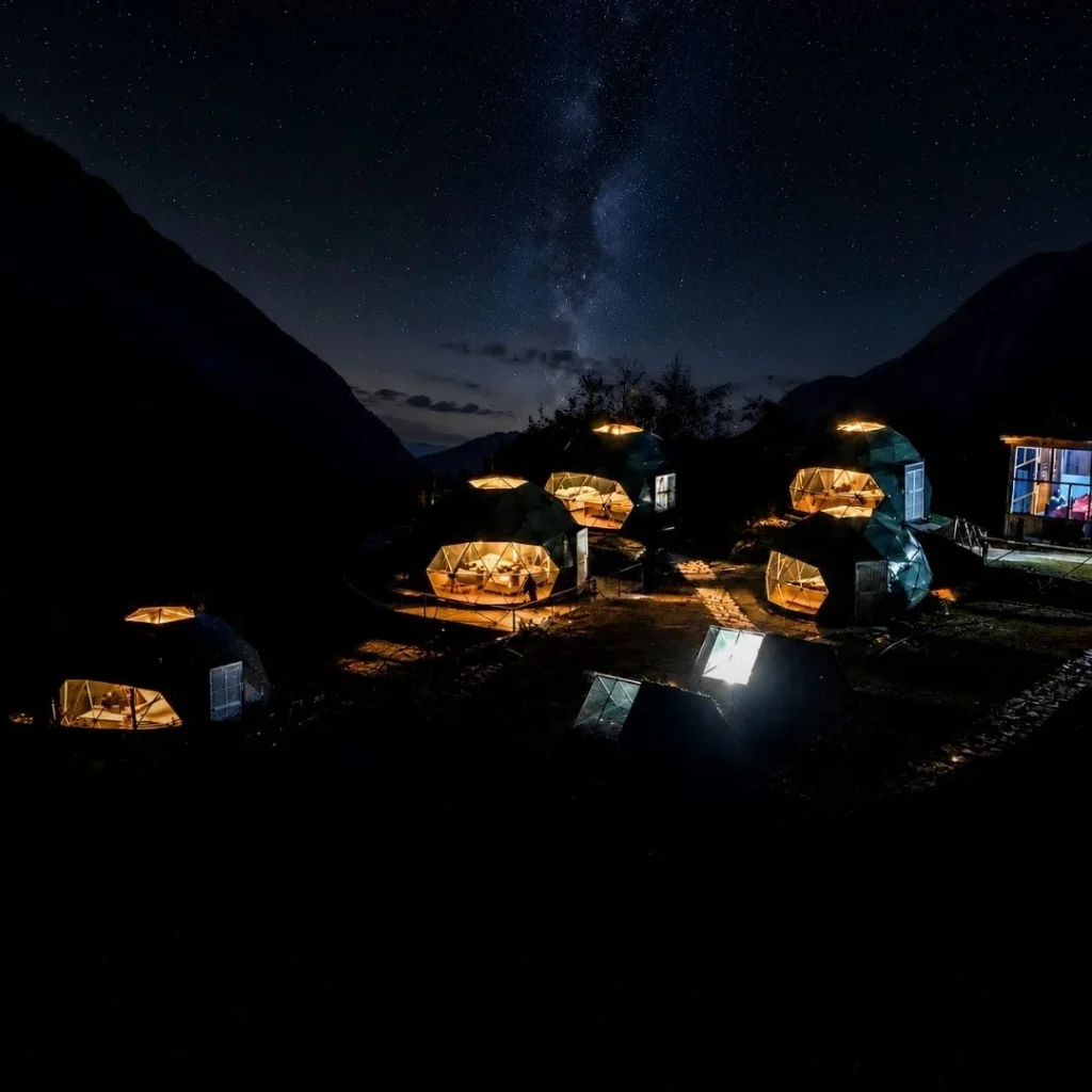 sky dome camp of SAM Travel 